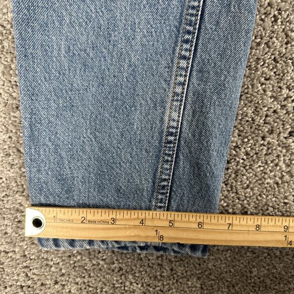 Vtg Levis 512 Jeans Women’s 11 S 28x29 High Waist Tapered Leg Denim Grunge Y2K - Picture 8 of 13